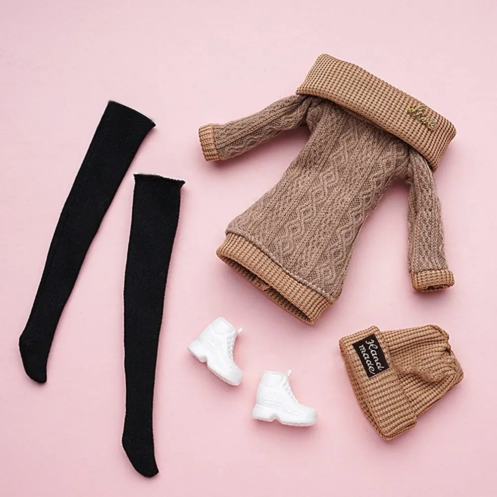 Doll Casual Wear Clothes Shoes Hats Sweaters Pants Handmade Girl Doll Wearing Set For 29~32cm Doll Clothes Accessories DIY Toys