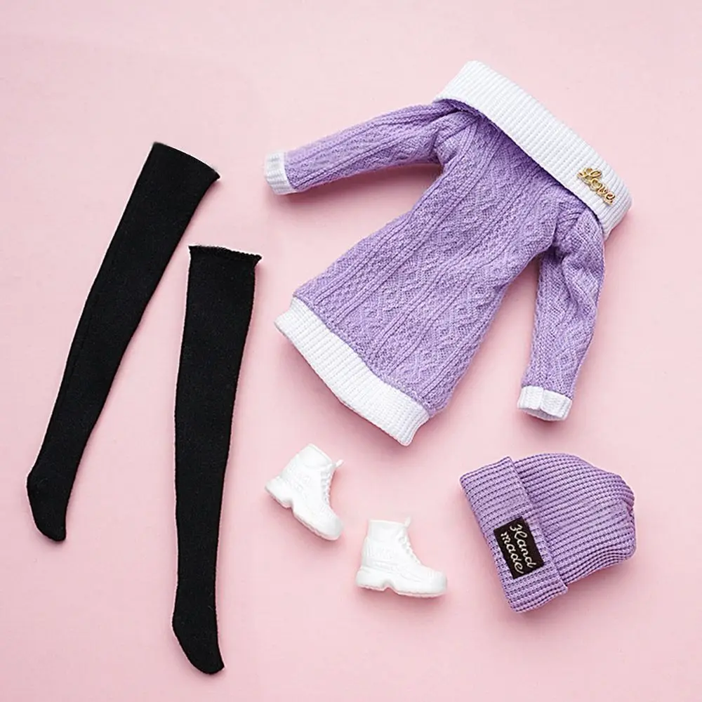 Doll Casual Wear Clothes Shoes Hats Sweaters Pants Handmade Girl Doll Wearing Set For 29~32cm Doll Clothes Accessories DIY Toys