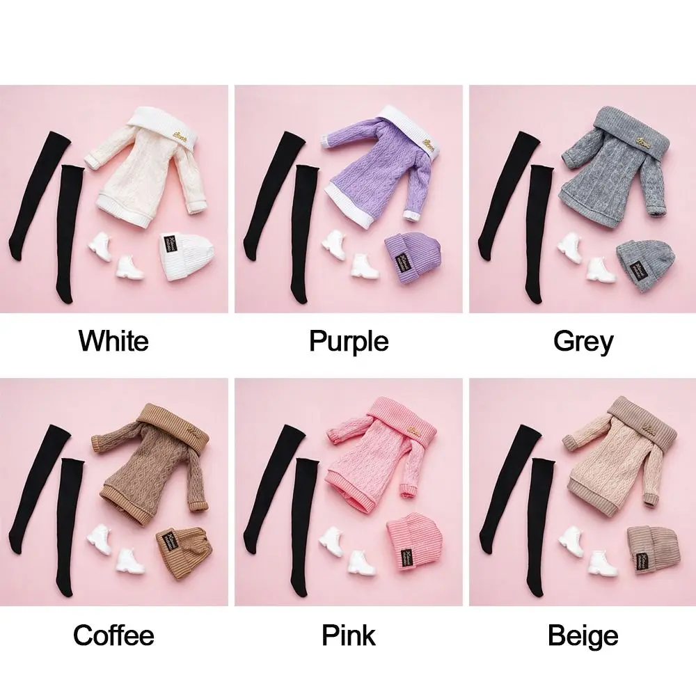 Doll Casual Wear Clothes Shoes Hats Sweaters Pants Handmade Girl Doll Wearing Set For 29~32cm Doll Clothes Accessories DIY Toys