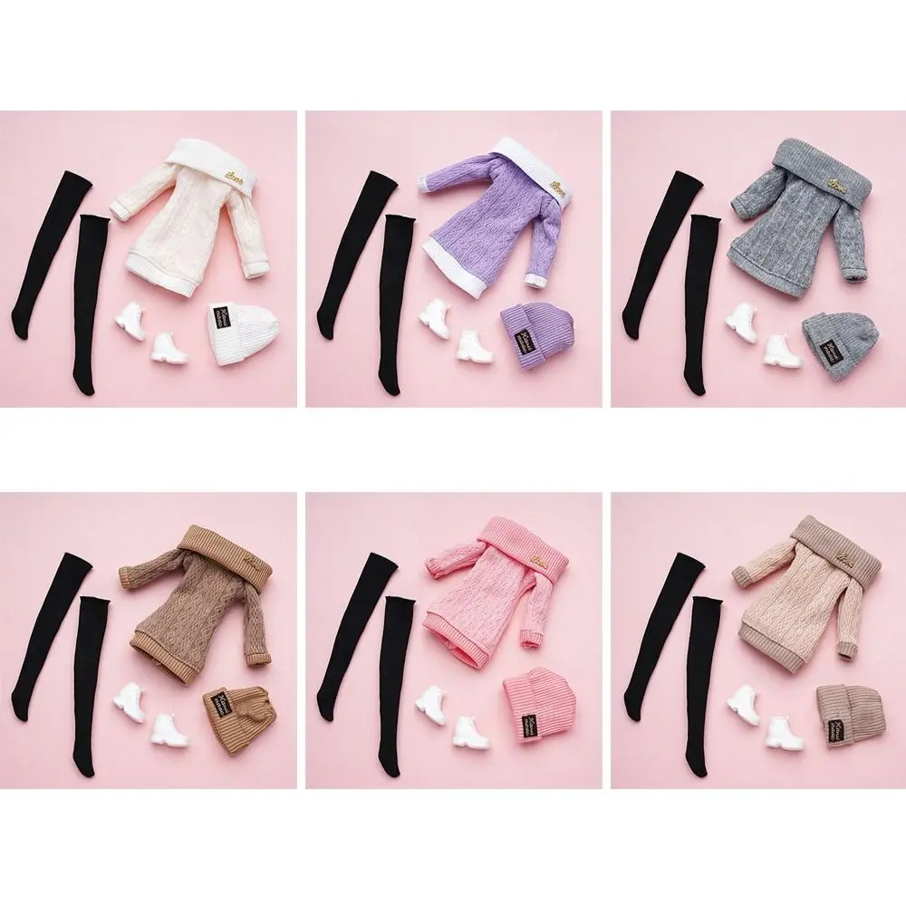 Doll Casual Wear Clothes Shoes Hats Sweaters Pants Handmade Girl Doll Wearing Set For 29~32cm Doll Clothes Accessories DIY Toys