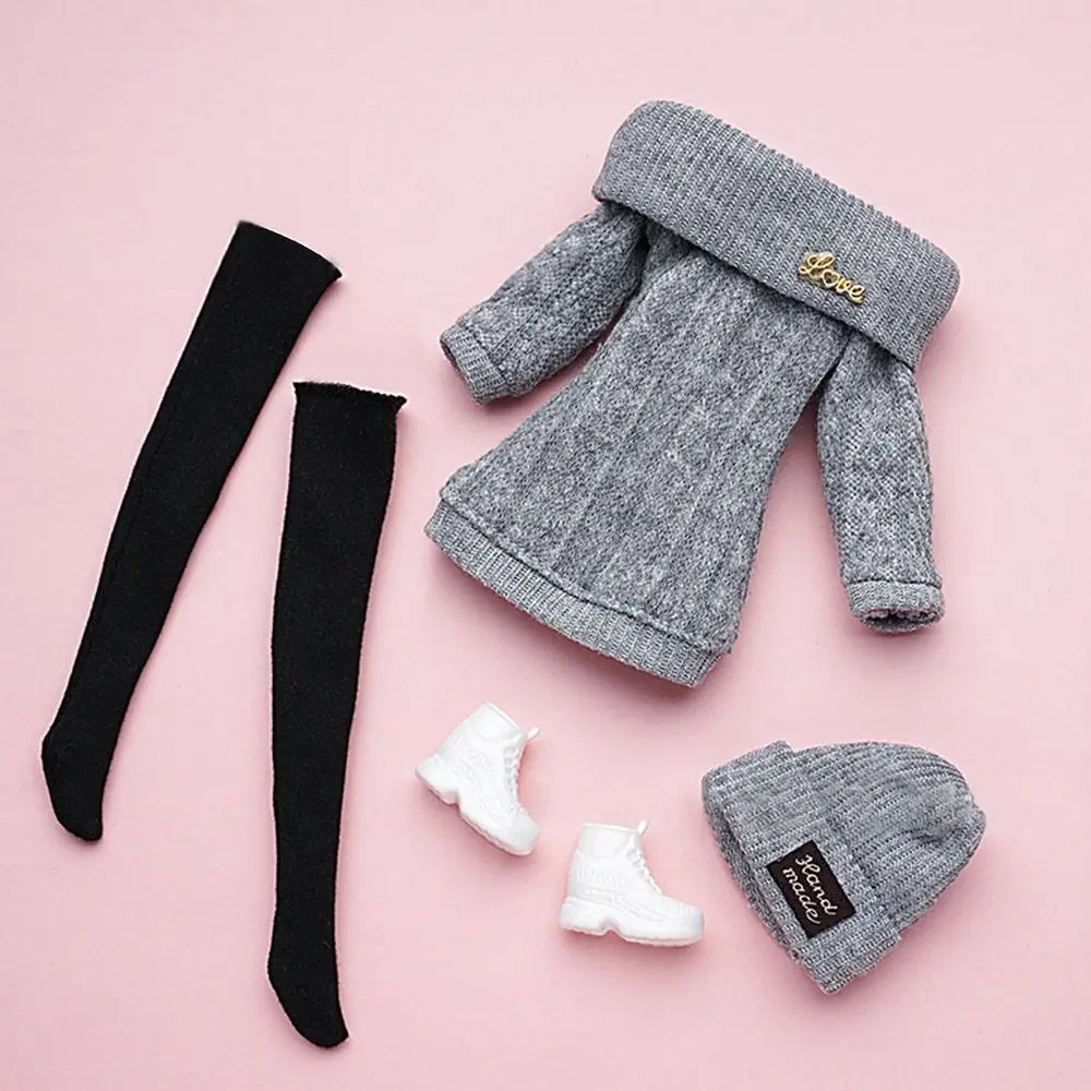 Doll Casual Wear Clothes Shoes Hats Sweaters Pants Handmade Girl Doll Wearing Set For 29~32cm Doll Clothes Accessories DIY Toys