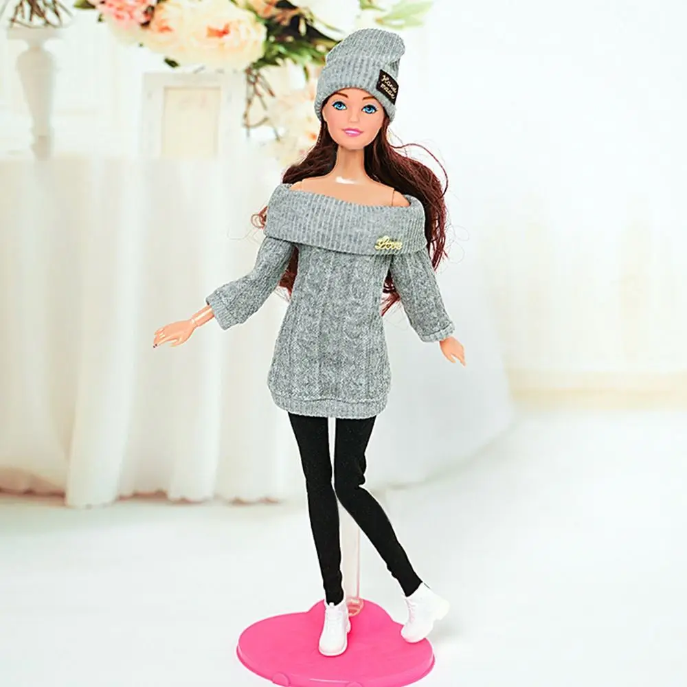 Doll Casual Wear Clothes Shoes Hats Sweaters Pants Handmade Girl Doll Wearing Set For 29~32cm Doll Clothes Accessories DIY Toys