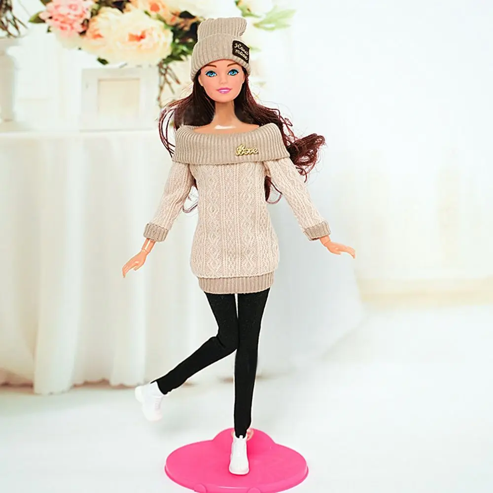 Doll Casual Wear Clothes Shoes Hats Sweaters Pants Handmade Girl Doll Wearing Set For 29~32cm Doll Clothes Accessories DIY Toys