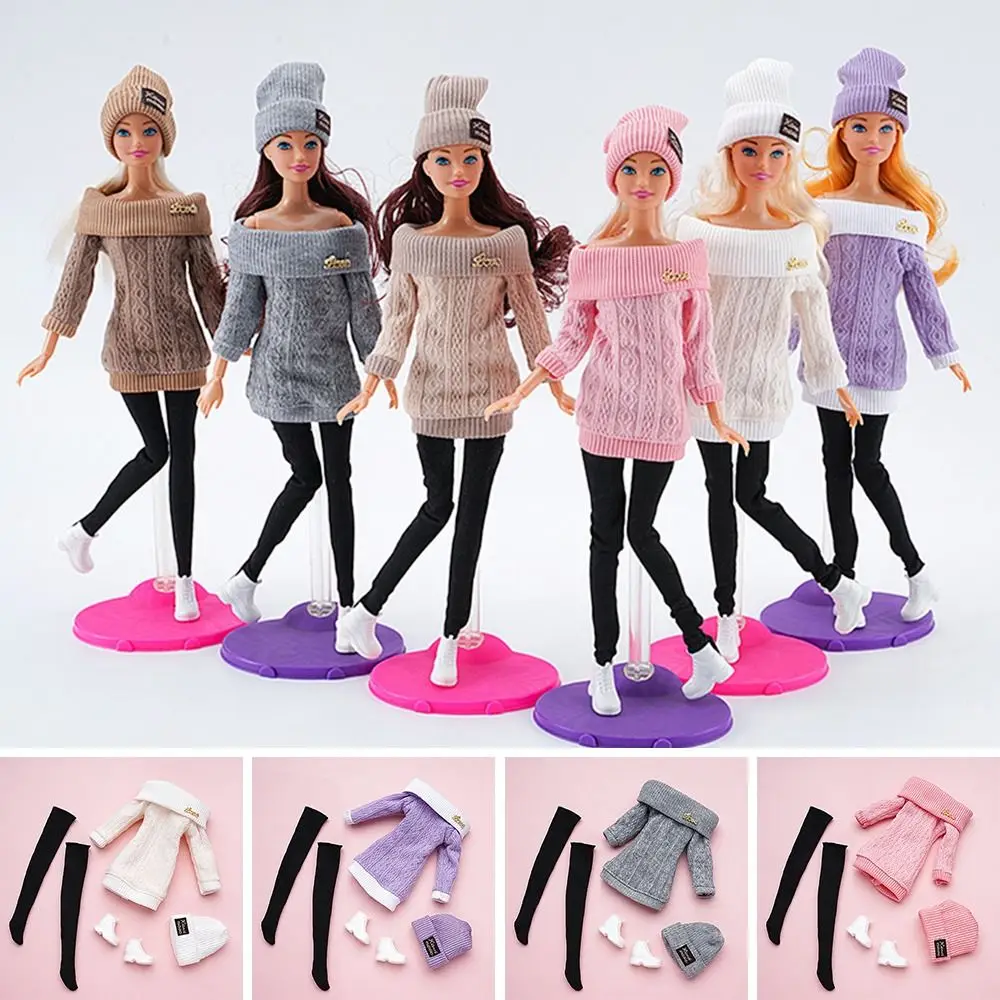 Doll Casual Wear Clothes Shoes Hats Sweaters Pants Handmade Girl Doll Wearing Set For 29~32cm Doll Clothes Accessories DIY Toys