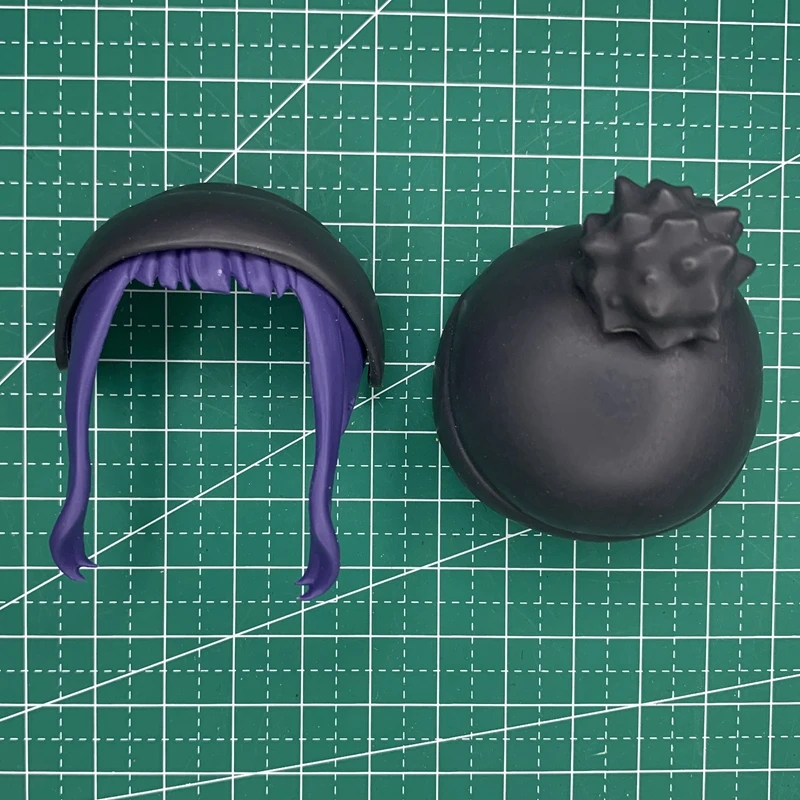 GSC hair clay human hair OB11 white mold doll accessories