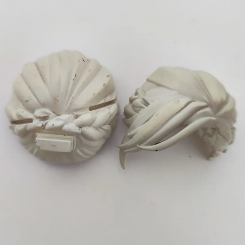 GSC hair clay human hair OB11 white mold doll accessories