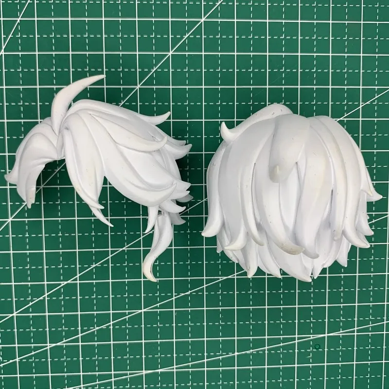 GSC hair clay human hair OB11 white mold doll accessories