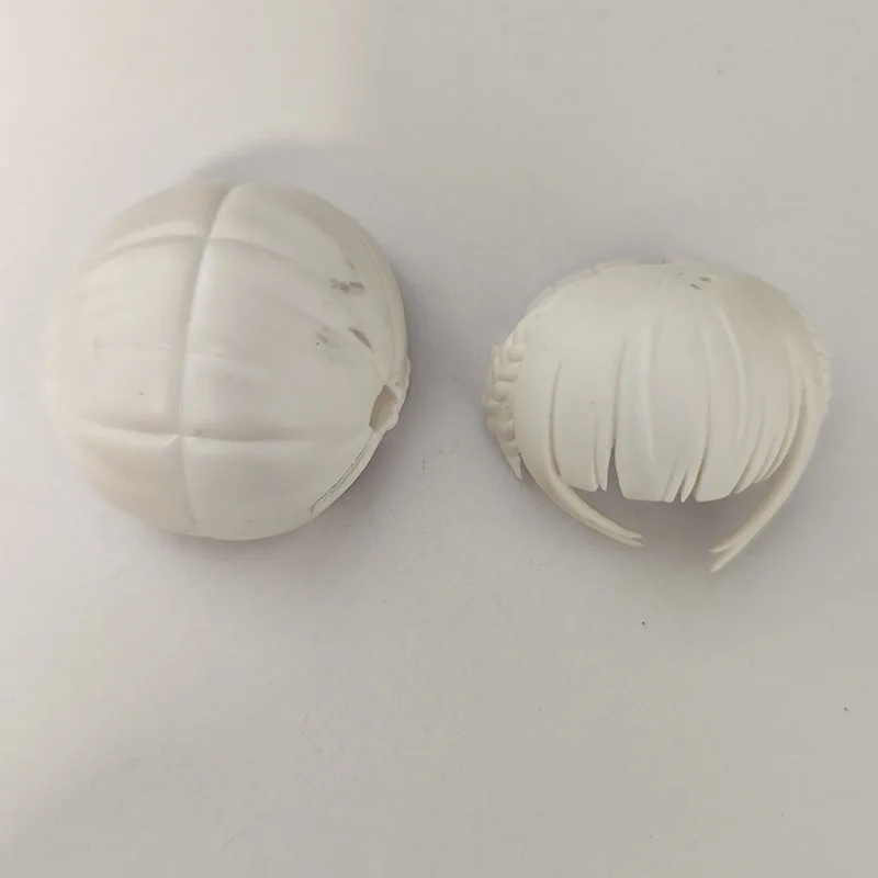 GSC hair clay human hair OB11 white mold doll accessories