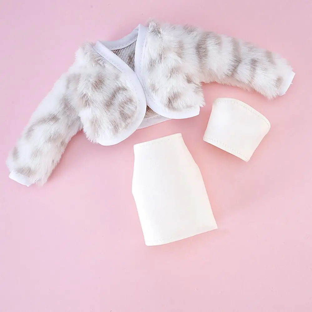 30CM Doll Clothes Suit Fashion Tops Fur Coat Elegant Fishtail Dress Sexy Vest Hip Wrap Skirt For 1/6 Bjd Dolls Accessories Toys