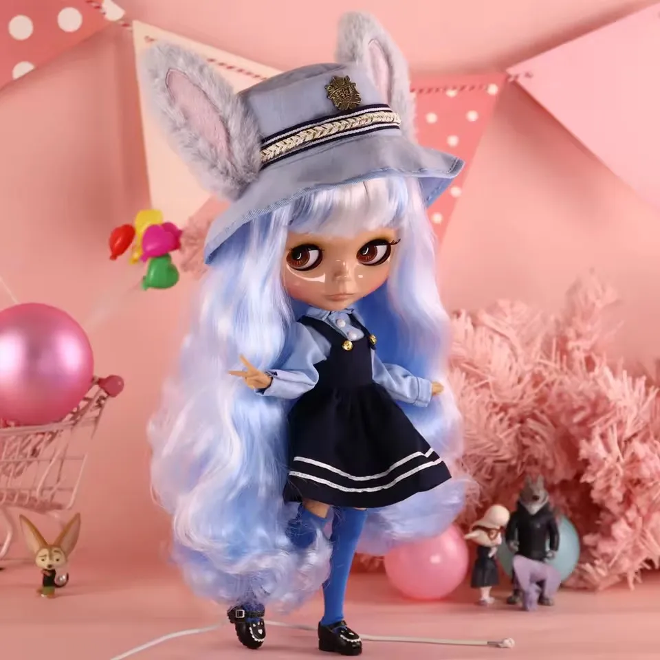 B Series Outfits for Blyth Doll Dress Cool Clothes Suit for 1/6 Azone BJD Icy Dbs