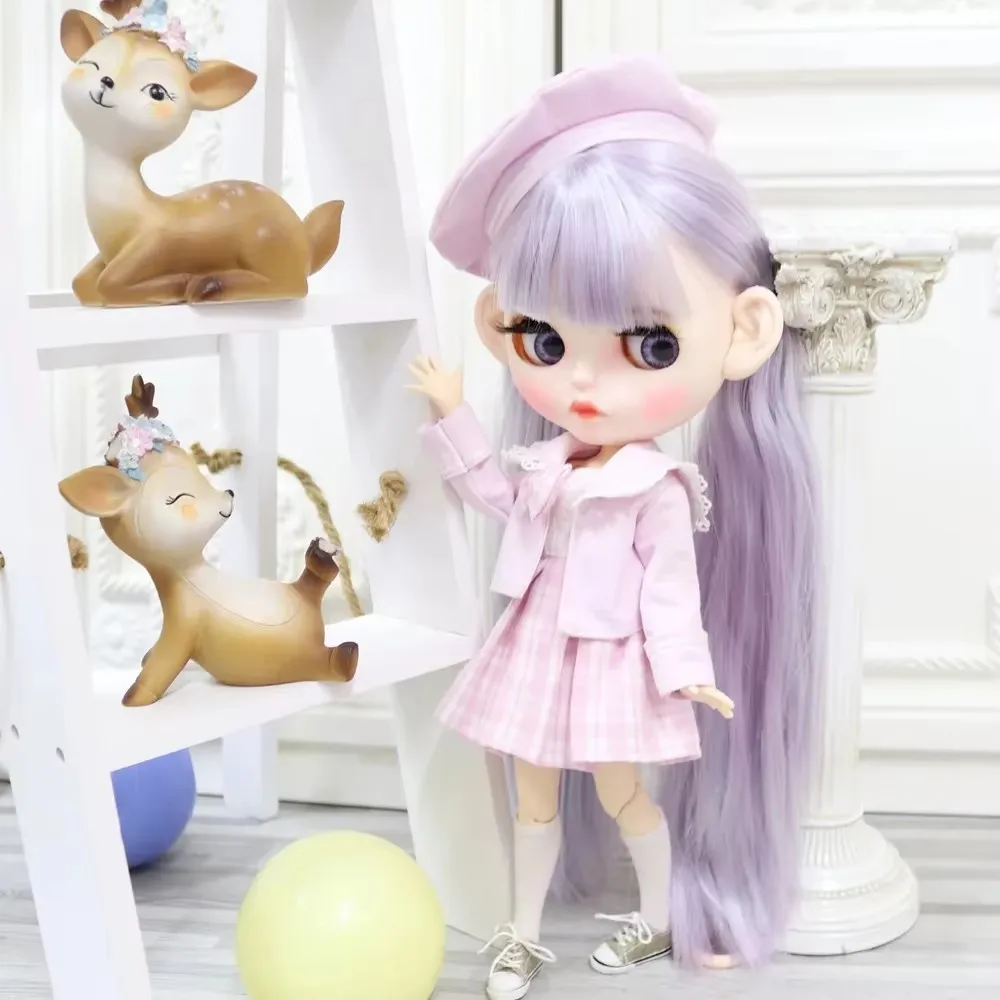 B Series Outfits for Blyth Doll Dress Cool Clothes Suit for 1/6 Azone BJD Icy Dbs