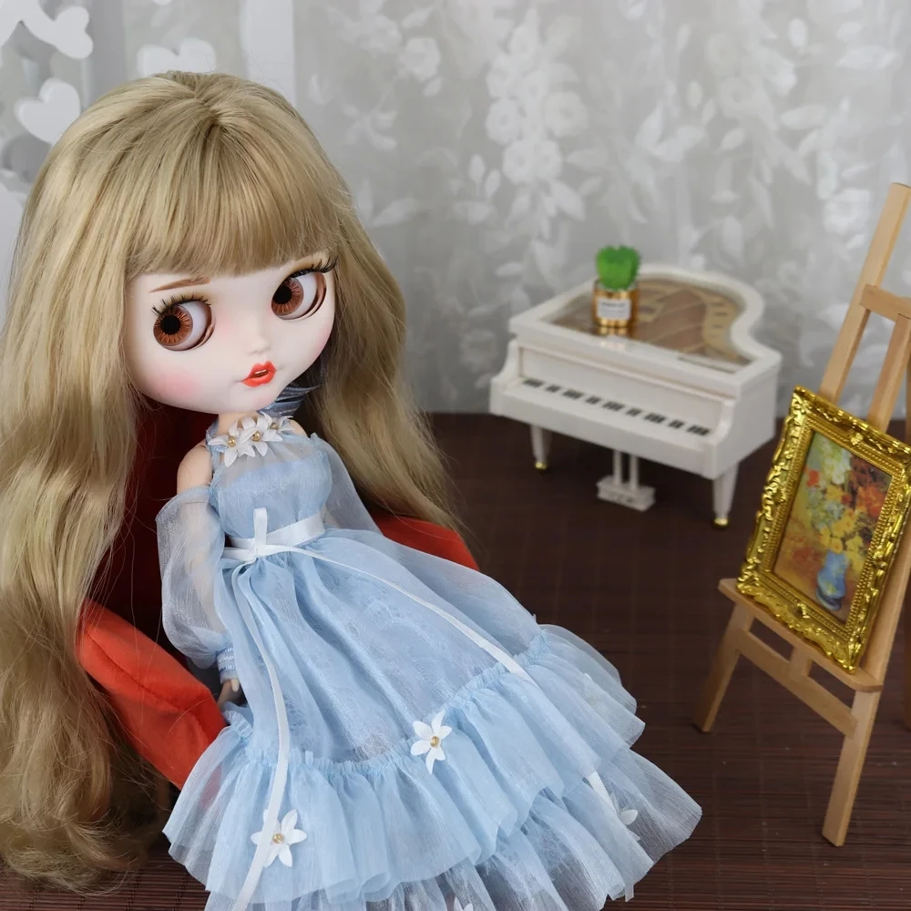 B Series Outfits for Blyth Doll Dress Cool Clothes Suit for 1/6 Azone BJD Icy Dbs