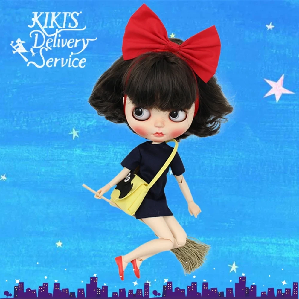 B Series Outfits for Blyth Doll Dress Cool Clothes Suit for 1/6 Azone BJD Icy Dbs