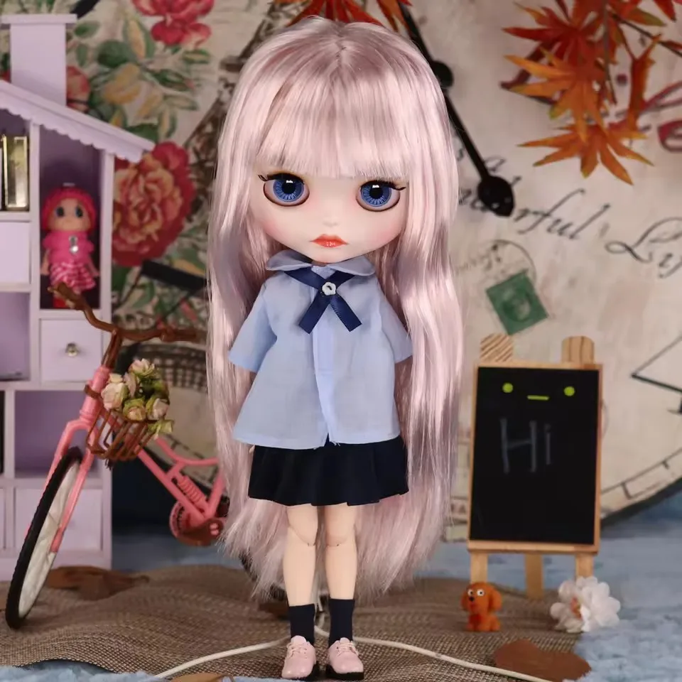 B Series Outfits for Blyth Doll Dress Cool Clothes Suit for 1/6 Azone BJD Icy Dbs
