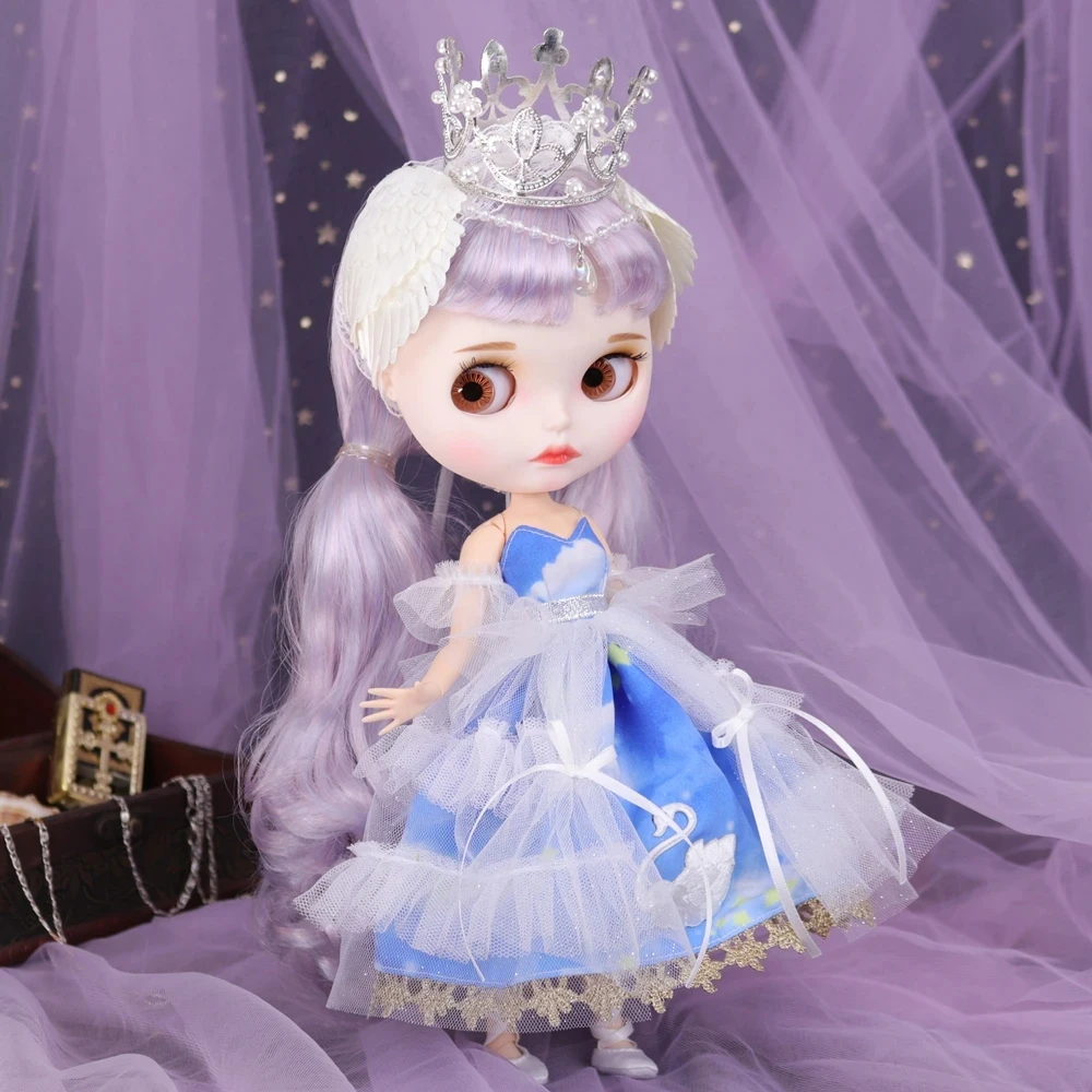 B Series Outfits for Blyth Doll Dress Cool Clothes Suit for 1/6 Azone BJD Icy Dbs