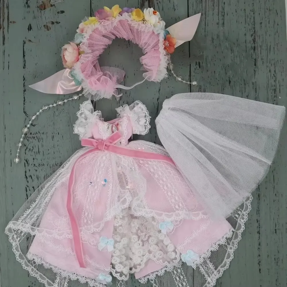 B Series Outfits for Blyth Doll Dress Cool Clothes Suit for 1/6 Azone BJD Icy Dbs