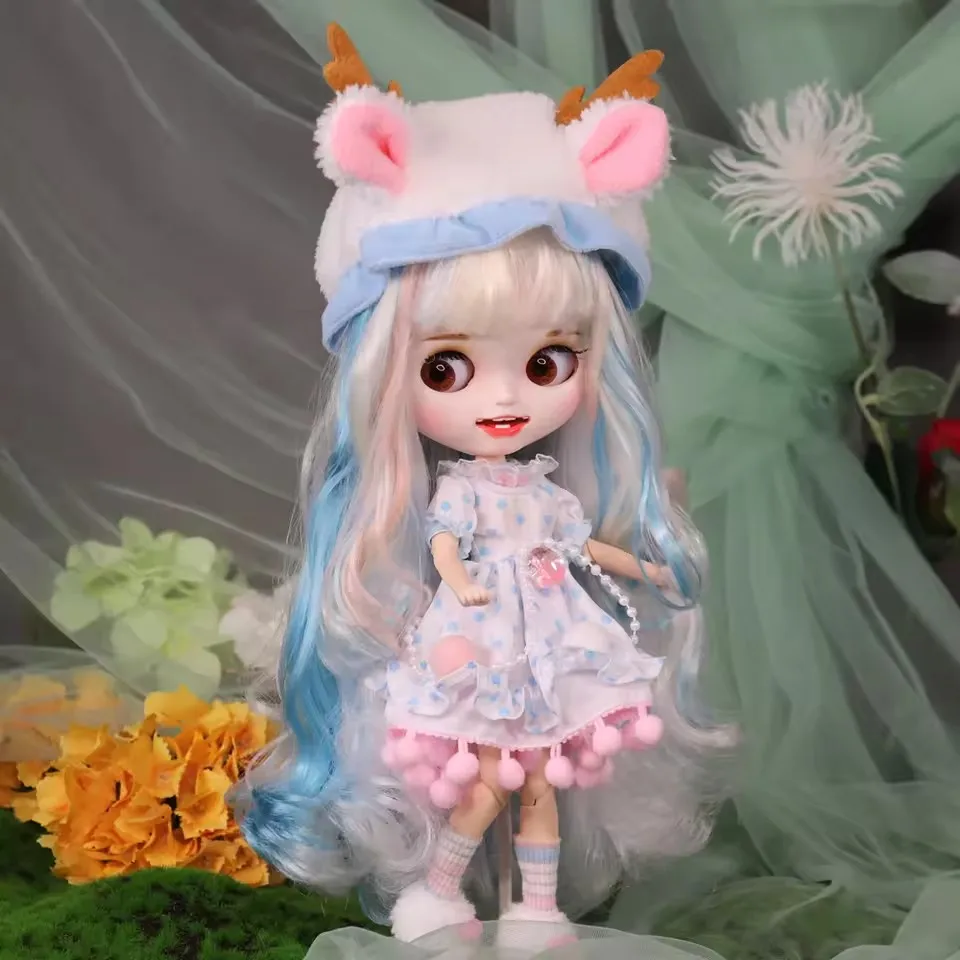 B Series Outfits for Blyth Doll Dress Cool Clothes Suit for 1/6 Azone BJD Icy Dbs