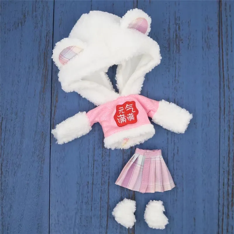 B Series Outfits for Blyth Doll Dress Cool Clothes Suit for 1/6 Azone BJD Icy Dbs