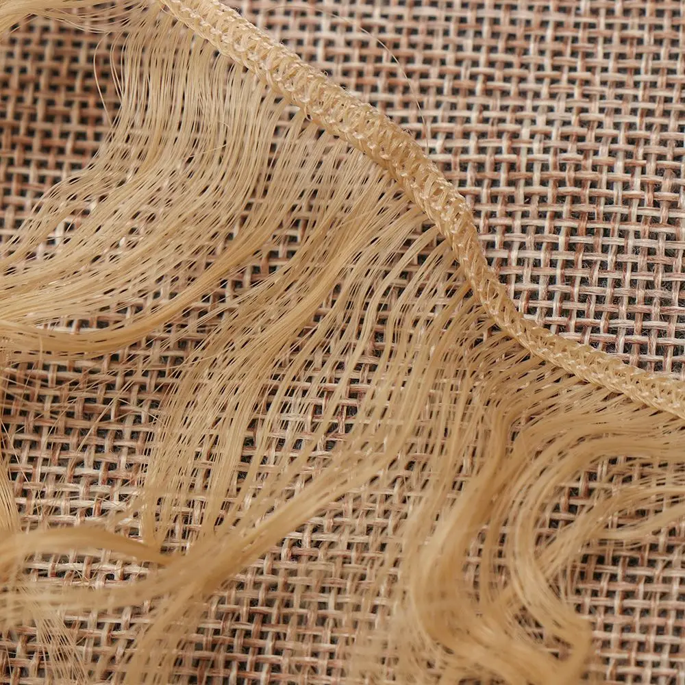 15*100cm Heat Resistant Fiber Curly Hair Piece for 1/3 1/4 1/6 1/12 Dolls DIY Hair Wigs Handmade Hair Wefts Doll Accessories