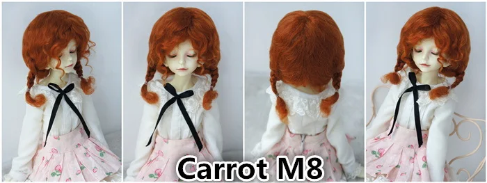 2026 Top Sale Soft BJD Mohair Wig Suit For Lati Yellow OB11 YOSD MSD SD Blythe Doll Hair Cute Braids Cheap Doll Accessories