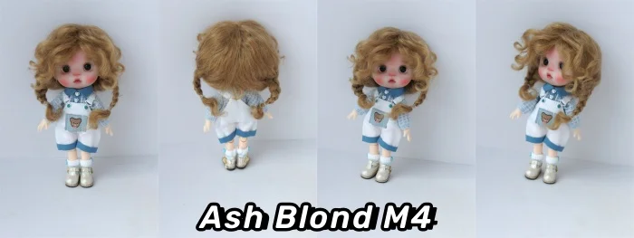 2026 Top Sale Soft BJD Mohair Wig Suit For Lati Yellow OB11 YOSD MSD SD Blythe Doll Hair Cute Braids Cheap Doll Accessories