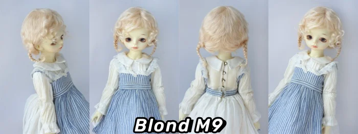 2026 Top Sale Soft BJD Mohair Wig Suit For Lati Yellow OB11 YOSD MSD SD Blythe Doll Hair Cute Braids Cheap Doll Accessories