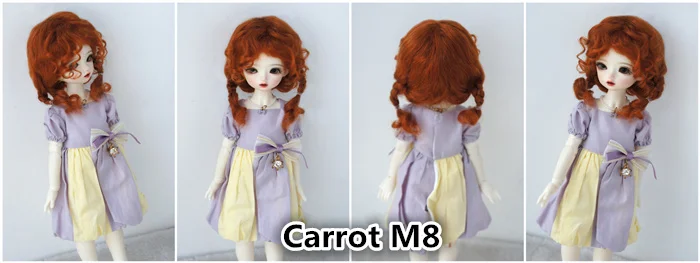 2026 Top Sale Soft BJD Mohair Wig Suit For Lati Yellow OB11 YOSD MSD SD Blythe Doll Hair Cute Braids Cheap Doll Accessories