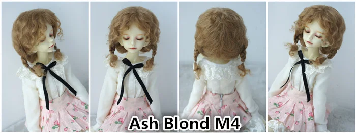2026 Top Sale Soft BJD Mohair Wig Suit For Lati Yellow OB11 YOSD MSD SD Blythe Doll Hair Cute Braids Cheap Doll Accessories