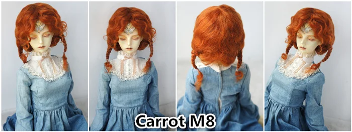 2026 Top Sale Soft BJD Mohair Wig Suit For Lati Yellow OB11 YOSD MSD SD Blythe Doll Hair Cute Braids Cheap Doll Accessories