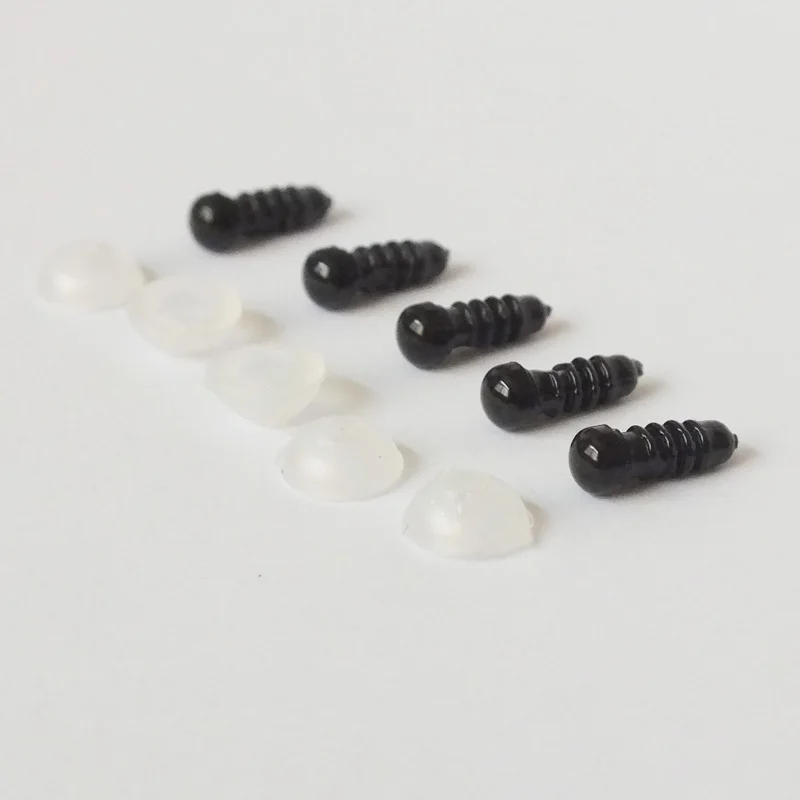 100pcs Of 4.5mm Black Safety Eyes Amigurumi