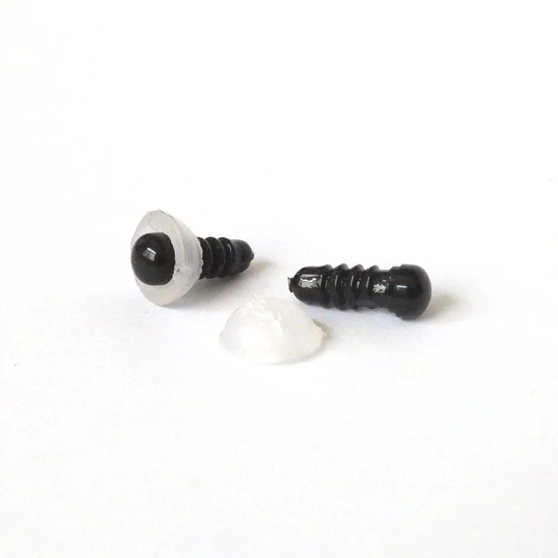 100pcs Of 4.5mm Black Safety Eyes Amigurumi