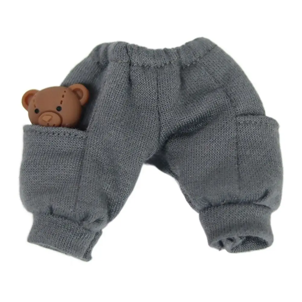 Obitsu11 Clothes Fashion Printing Tops Sweatshirt Work Style Trousers Casual Pants For OB11 Doll Clothes Accessories Kids Toys