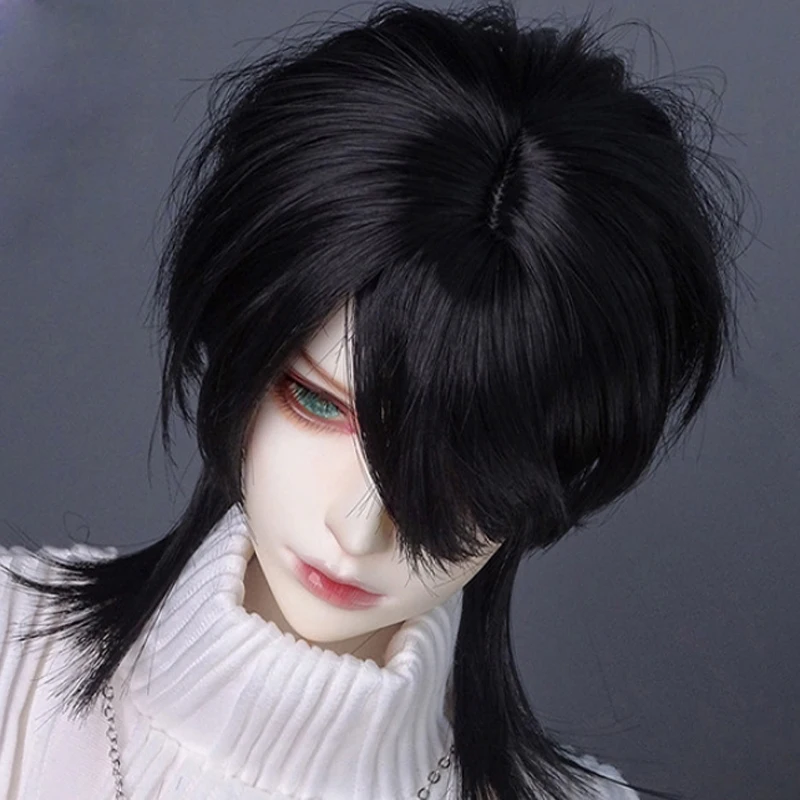 New Style 1/3 1/4 1/6 1/8 High Temperature Short Cool Wire BJD Hair Fiber Wig