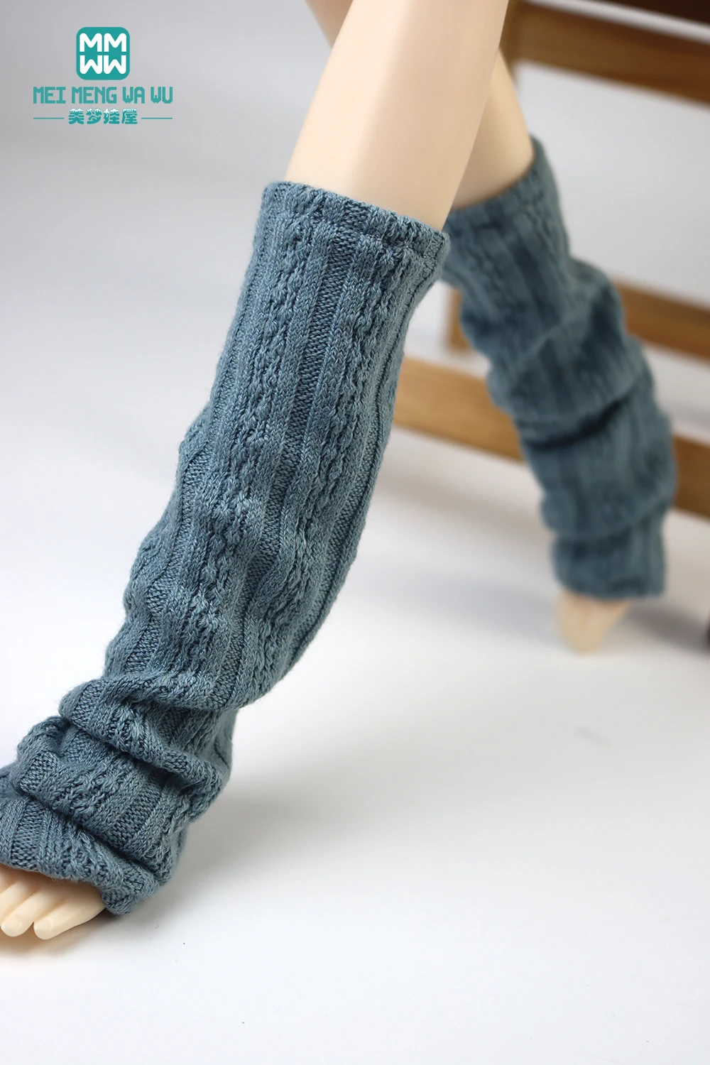 Doll Clothes Fashion Halter Slit Knit Skirt Sweater Coat Fit 43-60cm 1/4 /3 BJD DD SD13 Doll Accessories Girl Gift