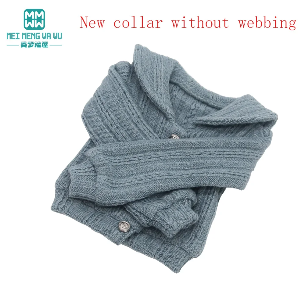 Doll Clothes Fashion Halter Slit Knit Skirt Sweater Coat Fit 43-60cm 1/4 /3 BJD DD SD13 Doll Accessories Girl Gift