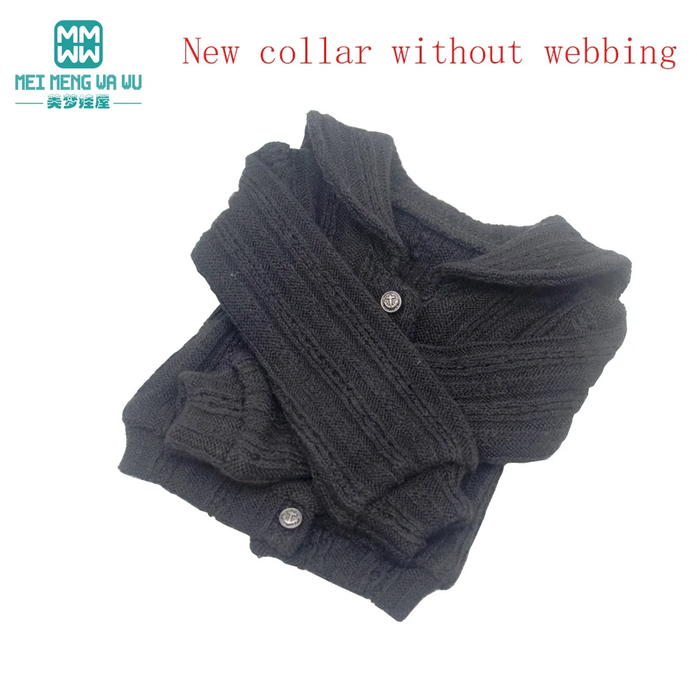 Doll Clothes Fashion Halter Slit Knit Skirt Sweater Coat Fit 43-60cm 1/4 /3 BJD DD SD13 Doll Accessories Girl Gift