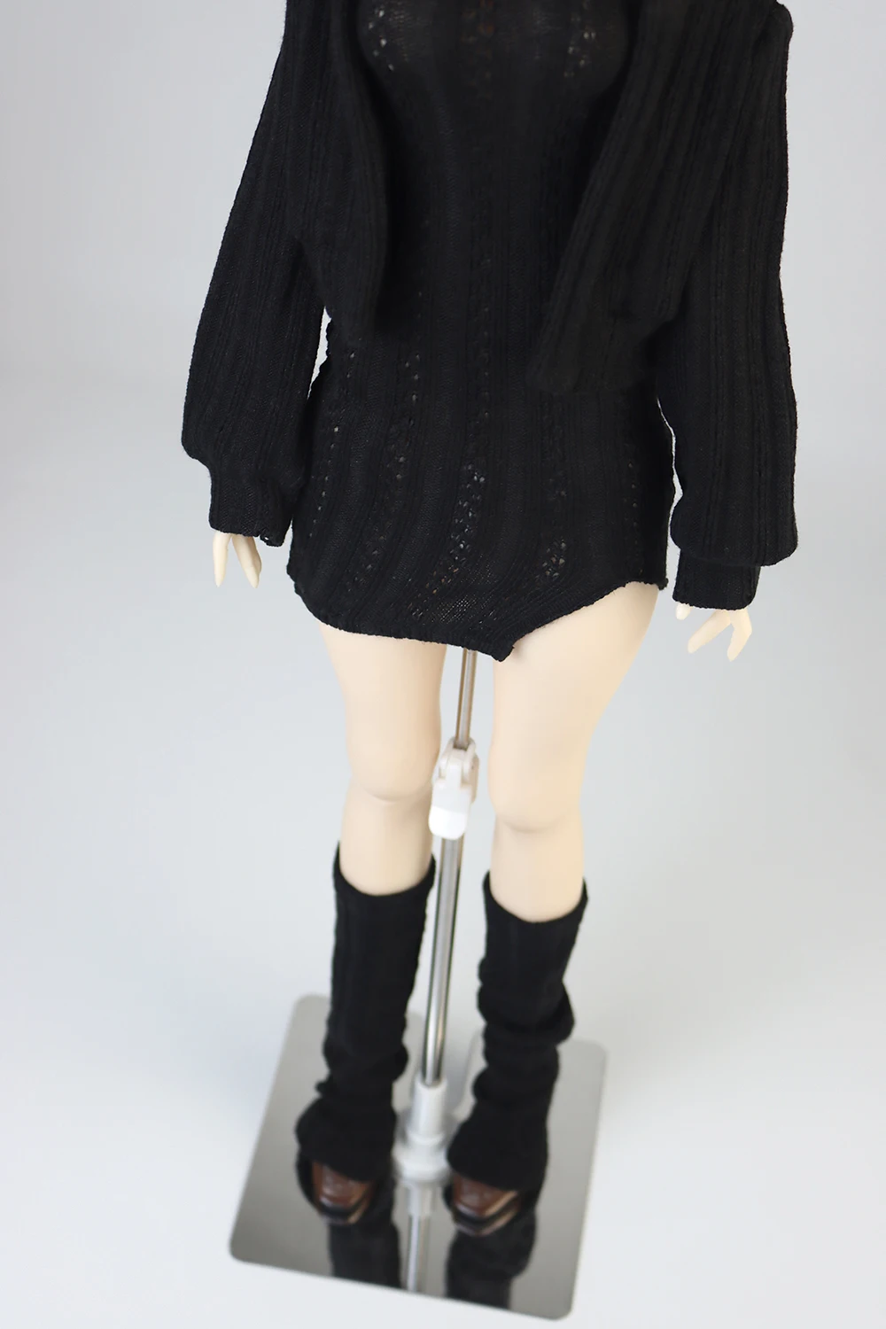 Doll Clothes Fashion Halter Slit Knit Skirt Sweater Coat Fit 43-60cm 1/4 /3 BJD DD SD13 Doll Accessories Girl Gift