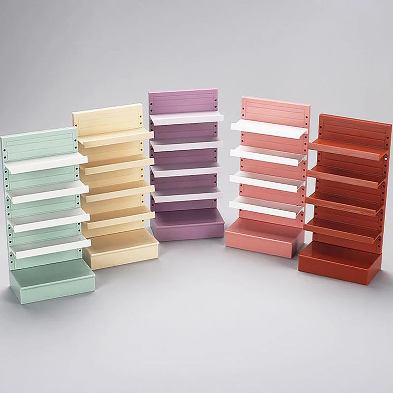 1/12 Dollhouse Supermarket Display Shelf Dollhouse Simulated Snack Cabinet Dolls House Miniature Furniture Accessories