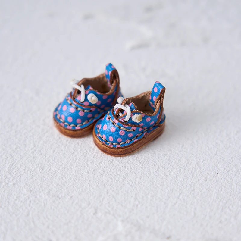 OB11 Doll Shoes 1/12 Inch Leather Shoes, Sports Shoes, Mosaic Shoes, Handmade Leather Shoes GSG Body9 YMY