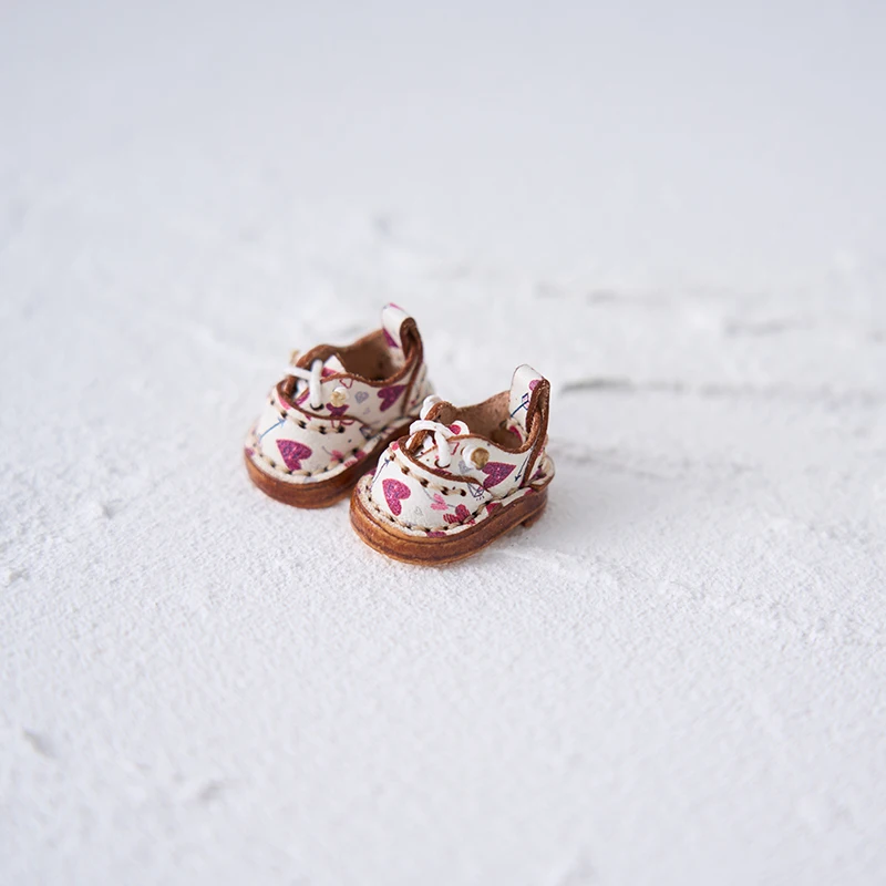 OB11 Doll Shoes 1/12 Inch Leather Shoes, Sports Shoes, Mosaic Shoes, Handmade Leather Shoes GSG Body9 YMY