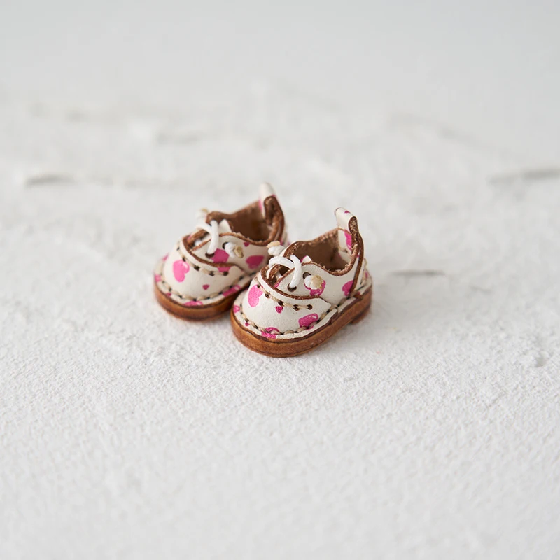 OB11 Doll Shoes 1/12 Inch Leather Shoes, Sports Shoes, Mosaic Shoes, Handmade Leather Shoes GSG Body9 YMY
