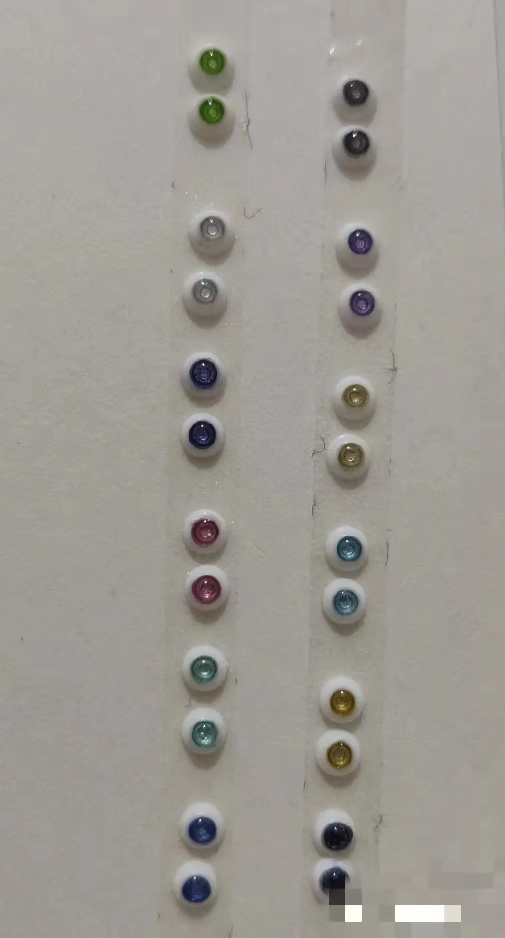 Mini doll eyes 3mm eyeballs 3.5cm 4cm Mini doll eyes