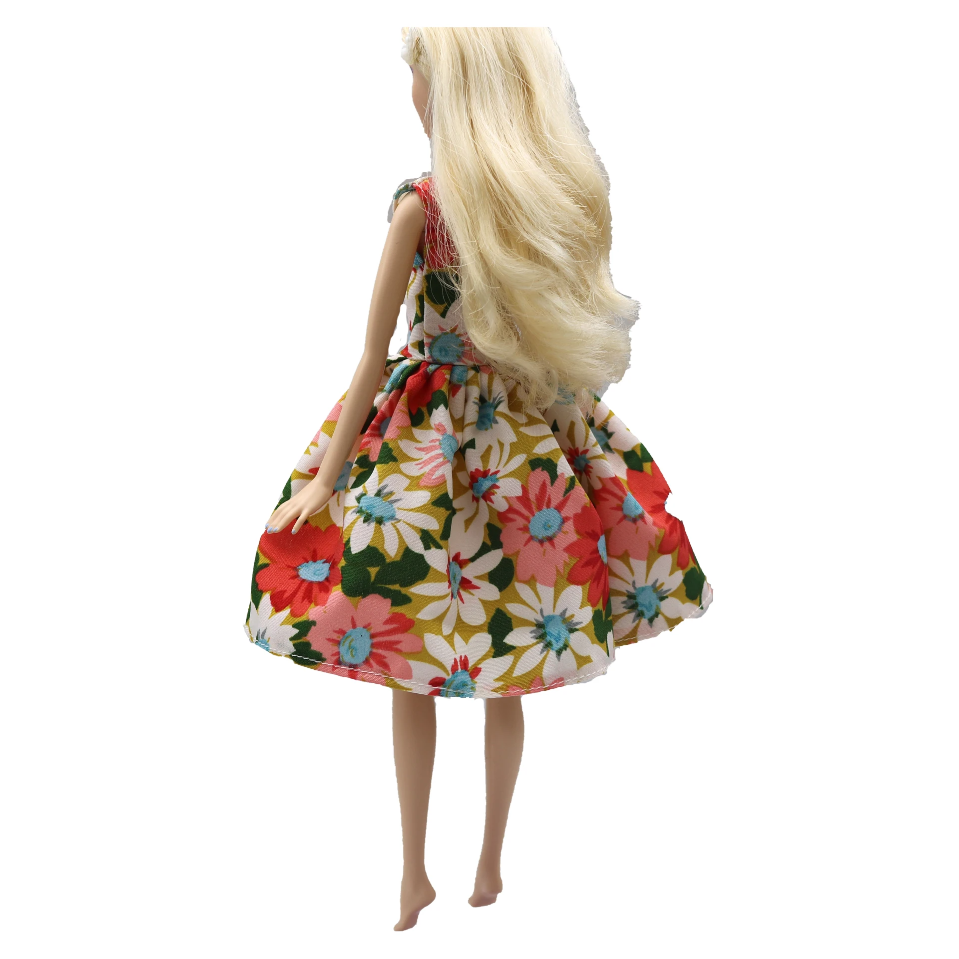 New 30cm 1/6 3 colors floral dress Daily Wear Doll Accessories Clothes for Barbies doll