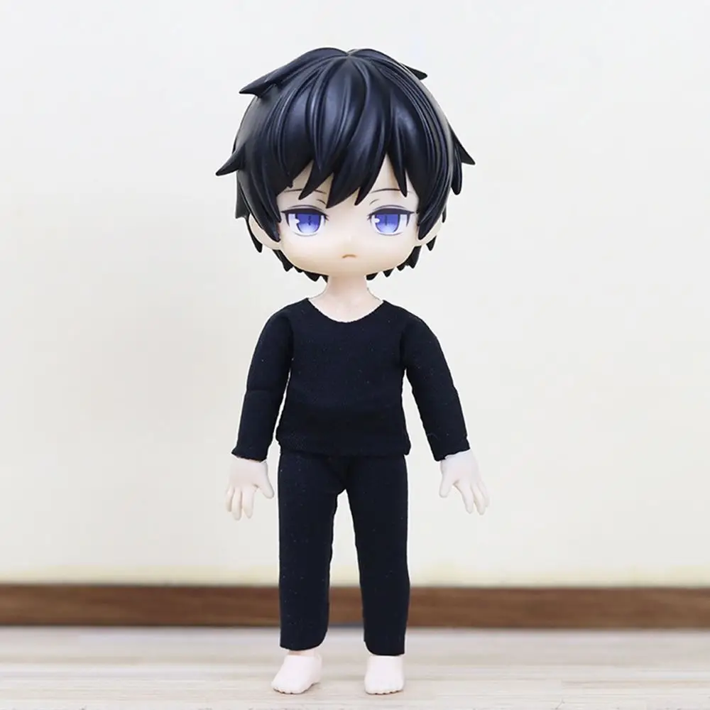Ob11 Doll Clothes White Shirt Casual Wear T-shirt Tops Leggings For 1/12Bjd Dolls Accessories Obitsu11 Clothes Kids Toys