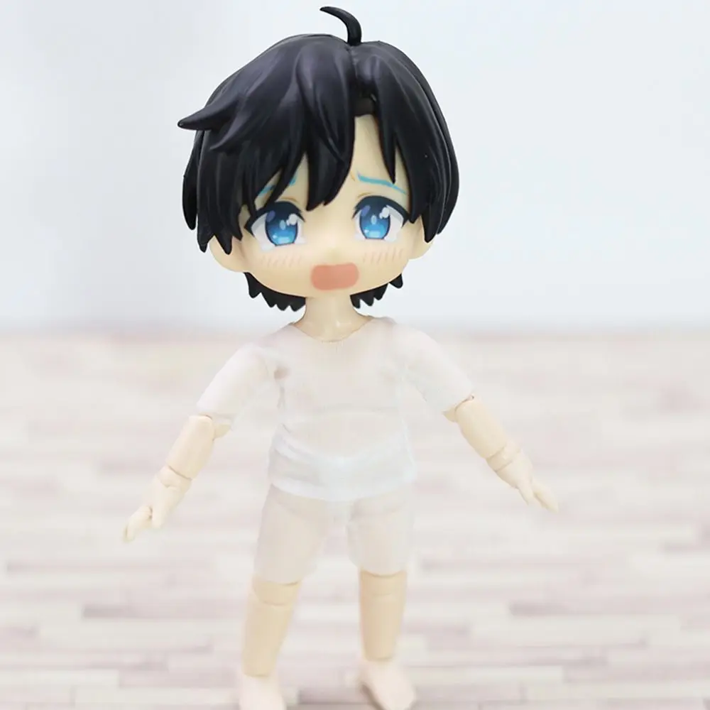 Ob11 Doll Clothes White Shirt Casual Wear T-shirt Tops Leggings For 1/12Bjd Dolls Accessories Obitsu11 Clothes Kids Toys