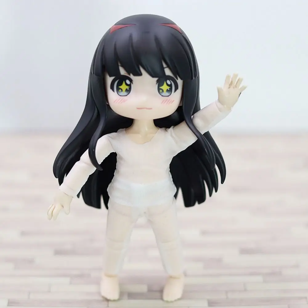 Ob11 Doll Clothes White Shirt Casual Wear T-shirt Tops Leggings For 1/12Bjd Dolls Accessories Obitsu11 Clothes Kids Toys