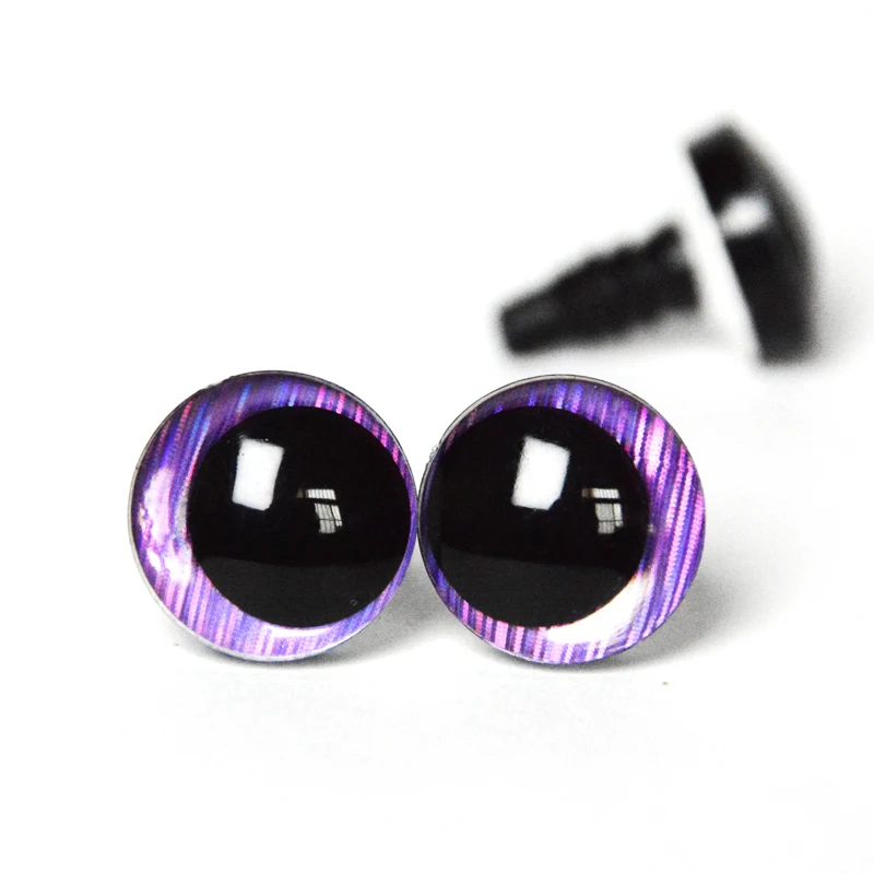 20PCS/lot 16mm 18mm 20mm 25mm 30mm Cartoon 3D glitter toy eyes funny doll eyes With washer FOR PLUSH CRAFT