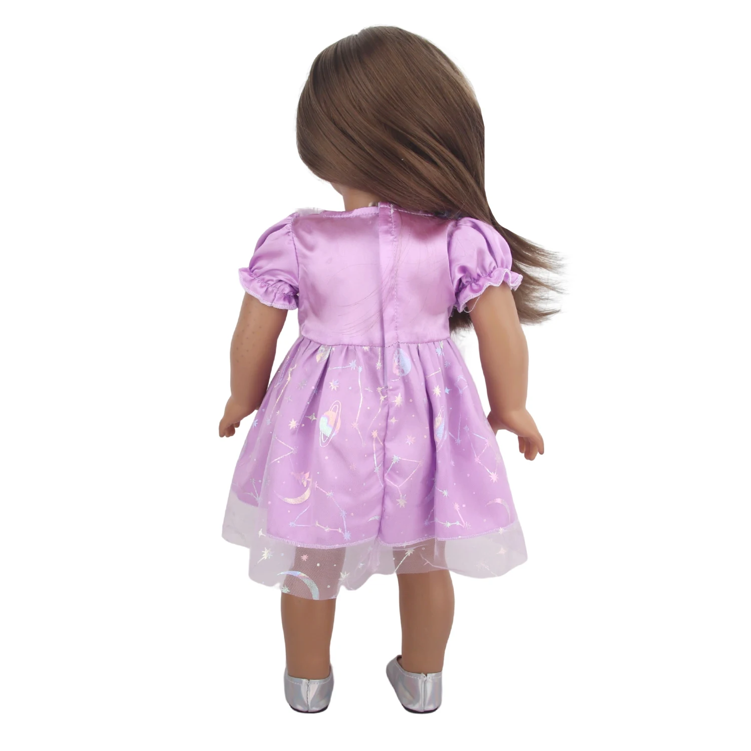 Cute Princess Doll Dress Clothes For American 18 Inch Girl Dolls Bow Skirt For 43cm Baby New Born&OG,Life Girl Doll KId's Gift
