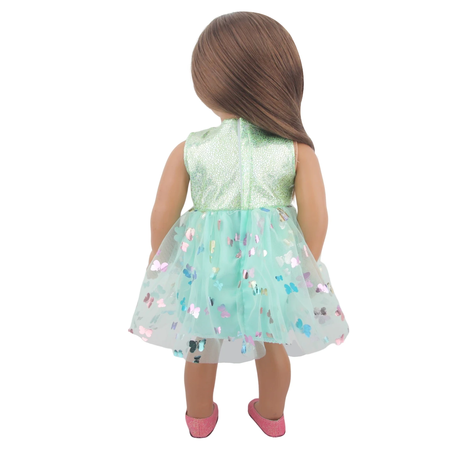 Cute Princess Doll Dress Clothes For American 18 Inch Girl Dolls Bow Skirt For 43cm Baby New Born&OG,Life Girl Doll KId's Gift