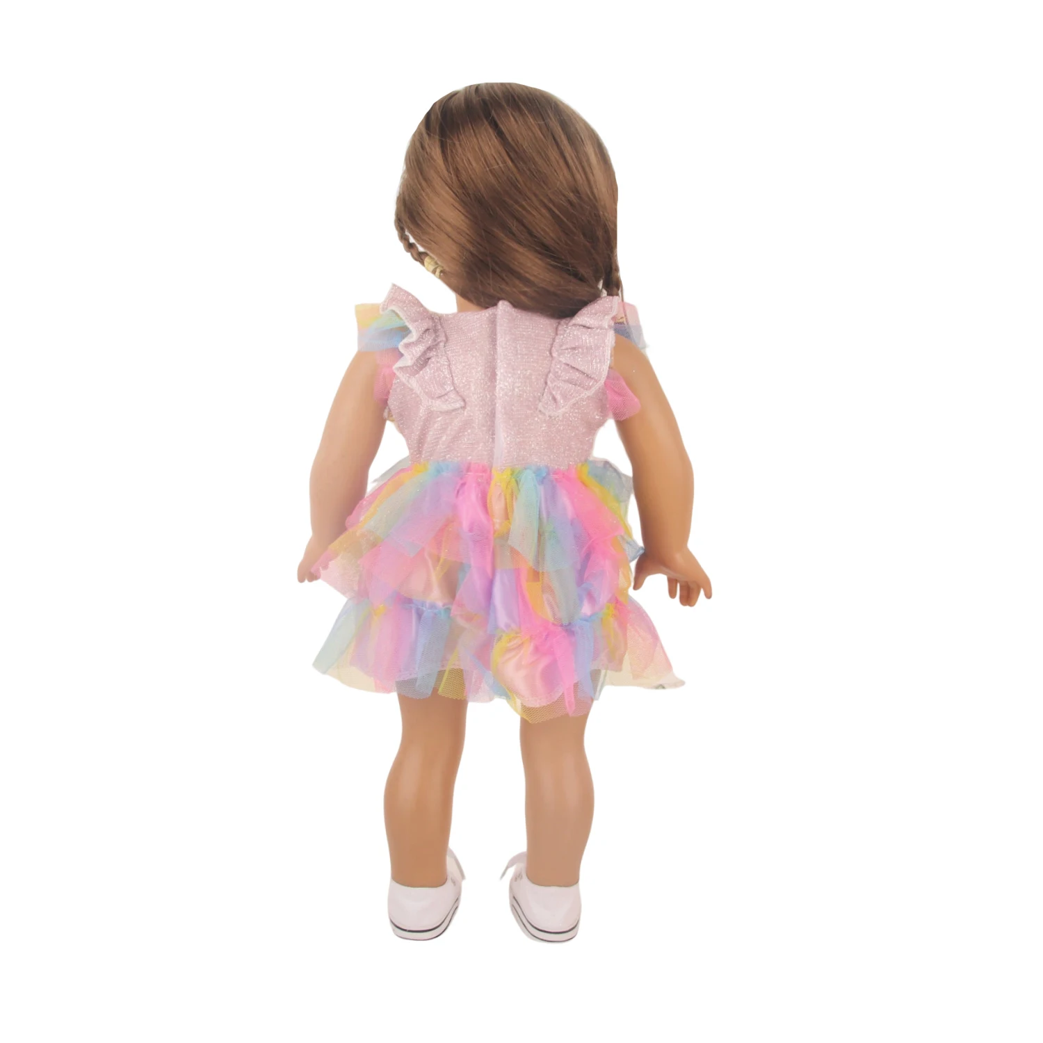 Cute Princess Doll Dress Clothes For American 18 Inch Girl Dolls Bow Skirt For 43cm Baby New Born&OG,Life Girl Doll KId's Gift